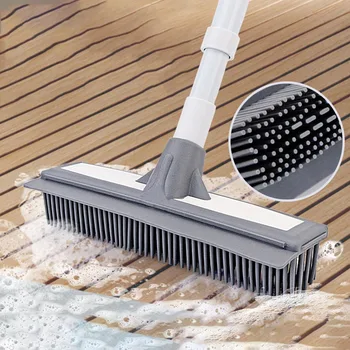 YOREDE TPR Long Handle Cleaning Brush Rubber Soft Head Floor Washing Brush Cleaning Tools With Wiper Strip Bathroom Accessories
YOREDE TPR Long Handle Cleaning Brush Rubber Soft Head Floor Washing Brush Cleaning Tools With Wiper Strip Bathroom Accessories