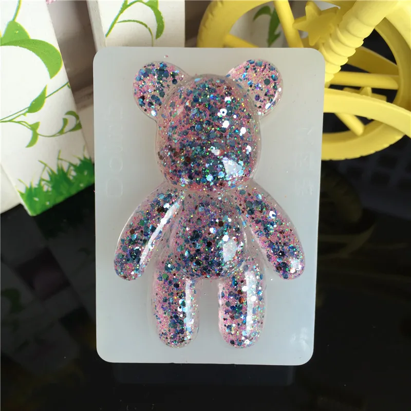 DIY Bear Confectionery Silicone Molds For Cake Decoration Baking Mould Silicone Fondant Polymer 3D Clay Molds
DIY Bear Confectionery Silicone Molds For Cake Decoration Baking Mould Silicone Fondant Polymer 3D Clay Molds