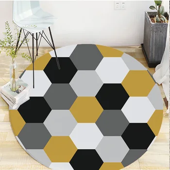 NEW Cozy soft round carpet for bedroom living room Modern geometric printed children playing carpet 5 sizes area rugs floor mat
NEW Cozy soft round carpet for bedroom living room Modern geometric printed children playing carpet 5 sizes area rugs floor mat