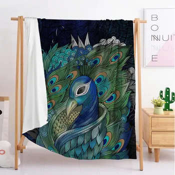 2020 new Peacock Custom blankets Large and small size throw blanket tapestry sleeping blanket soft flannel blanket bedding
2020 new Peacock Custom blankets Large and small size throw blanket tapestry sleeping blanket soft flannel blanket bedding