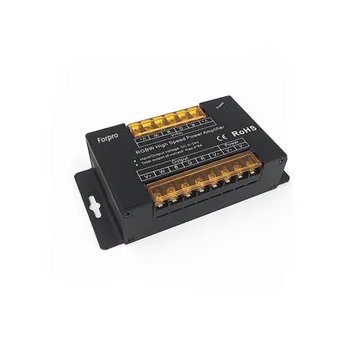 DC5V 12V 24V 8A*4 CH 32A pwm dimming signal RGBW Power Repeater light controller Aluminum RGBW led high speed power amplifier
DC5V 12V 24V 8A*4 CH 32A pwm dimming signal RGBW Power Repeater light controller Aluminum RGBW led high speed power amplifier
