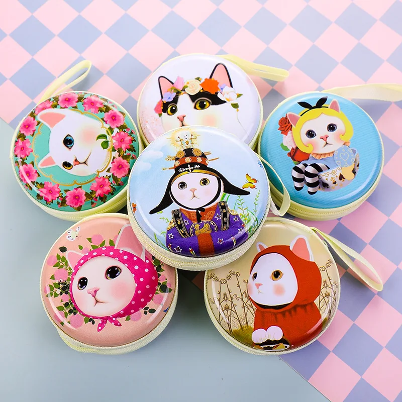 Creative Round Headphone Bag Cartoon Change Take Zipper Bag Advertising Promotional Gifts Makou Iron Zero Wallet Custom.
Creative Round Headphone Bag Cartoon Change Take Zipper Bag Advertising Promotional Gifts Makou Iron Zero Wallet Custom.