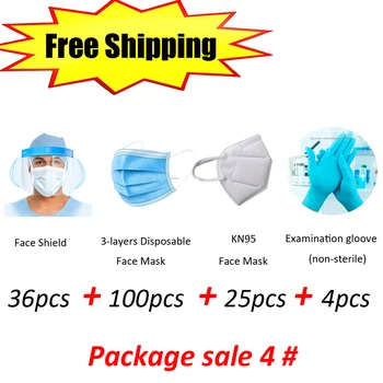 FREE SHIPPING 3-layer Disposable Face Protective Mask+ Anti-fog, Hi-transparency PET Face Shield+Accurate Infred Thermometer kit
FREE SHIPPING 3-layer Disposable Face Protective Mask+ Anti-fog, Hi-transparency PET Face Shield+Accurate Infred Thermometer kit