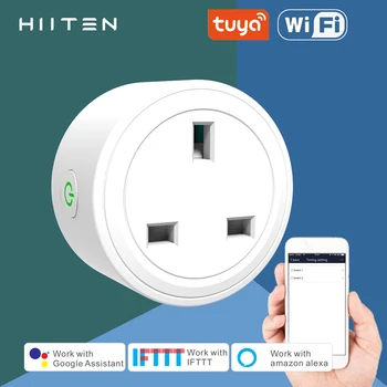 Wifi smart socket UK smart plug uk Wireless Remote control Time Plug electrical socket Work with Alexe Google Home Tuya HIITEN
Wifi smart socket UK smart plug uk Wireless Remote control Time Plug electrical socket Work with Alexe Google Home Tuya HIITEN
