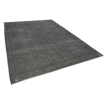 242x344 Cm Grey Handmade Overdyed Large Area Rug-8x11 Ft
242x344 Cm Grey Handmade Overdyed Large Area Rug-8x11 Ft