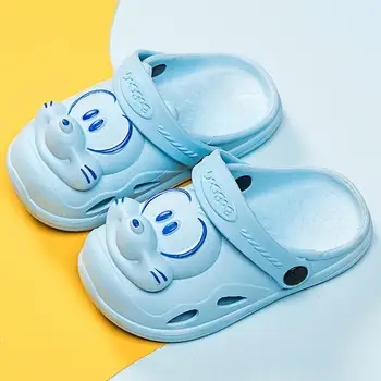 Summer Boys Girls Mickey Mouse Cartoon Slippers Beach Sandals Rain Boots 1-6 year-old Flat Soft Bottom Unisex Non-slip Shoes
Summer Boys Girls Mickey Mouse Cartoon Slippers Beach Sandals Rain Boots 1-6 year-old Flat Soft Bottom Unisex Non-slip Shoes