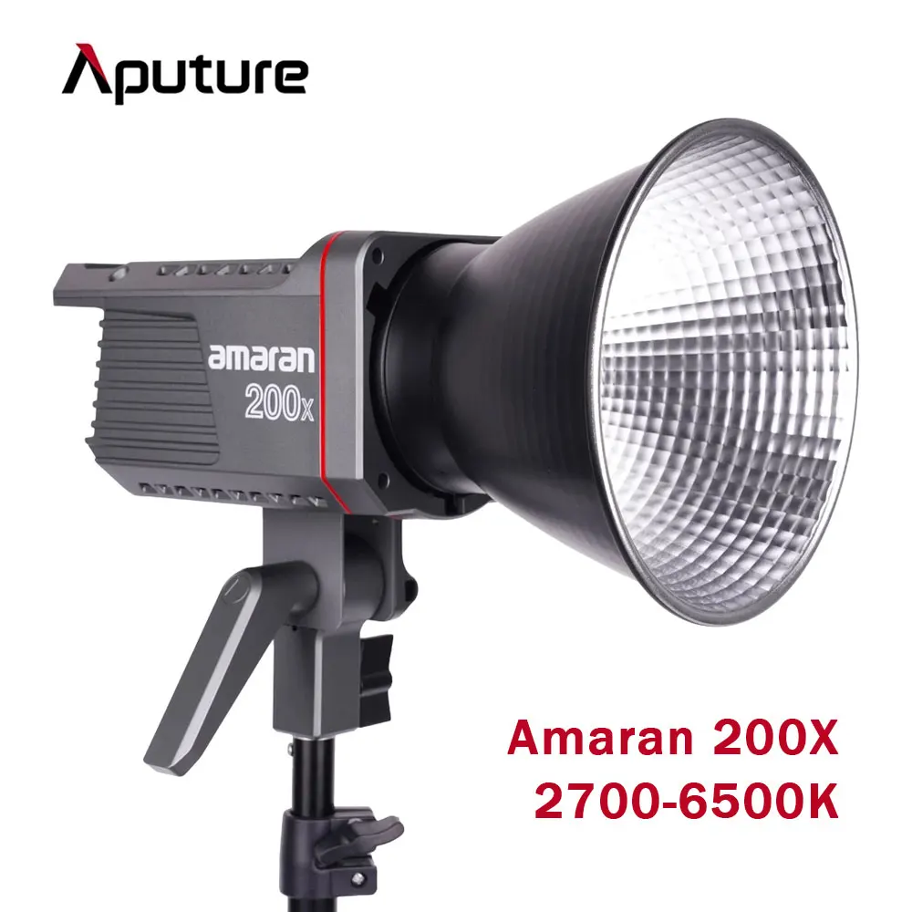 Фото Светодиодсветильник лампа для видеосъемки Aputure Amaran 200X двухцветная 2700-6500K 200 Вт