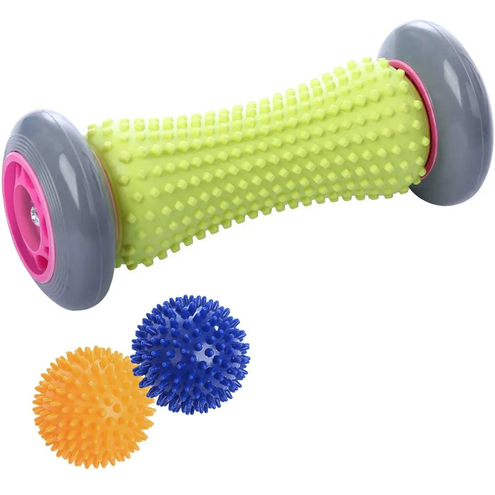Foot Roller Massage for Back Pain and Deep Tissue Trigger Point Recovery Pain Therapy + 2pcs 7cm Short Spike Ball
Foot Roller Massage for Back Pain and Deep Tissue Trigger Point Recovery Pain Therapy + 2pcs 7cm Short Spike Ball