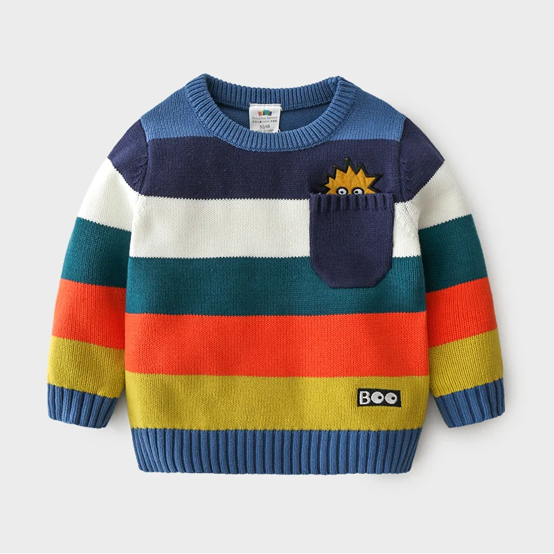 Baby stitching sweater 2019 autumn and winter wear new boys children's children's pullover sweater my-1595
Baby stitching sweater 2019 autumn and winter wear new boys children's children's pullover sweater my-1595