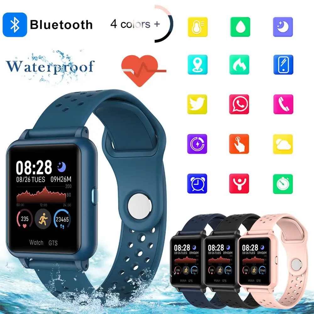 2020 Smart Watch Full Touch Screen Heart Rate Blood Pressure Waterproof Sports Tracker Fitness For IOS Android
2020 Smart Watch Full Touch Screen Heart Rate Blood Pressure Waterproof Sports Tracker Fitness For IOS Android
