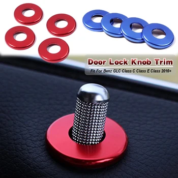 4X Red/Blue/Silver Car Door Lock Pin Knob Button Trim Cover Interior Stickers Styling Fit for Mercedes Benz E GLC C Class 2016+
4X Red/Blue/Silver Car Door Lock Pin Knob Button Trim Cover Interior Stickers Styling Fit for Mercedes Benz E GLC C Class 2016+