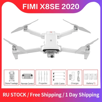 FIMI X8SE 2020 Version RC Drone 8KM FPV 3-Axis Gimbal 4K Camera HDR Video GPS 35mins Flight Quadcopter ChargeBattery RTF RUstock
FIMI X8SE 2020 Version RC Drone 8KM FPV 3-Axis Gimbal 4K Camera HDR Video GPS 35mins Flight Quadcopter ChargeBattery RTF RUstock