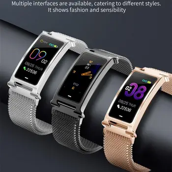 F8 Smart Heart Rate Waterproof Sports Bracelet High Definition Resolution 105Mah Multi-Sport Modes Magnetic Metal Band
F8 Smart Heart Rate Waterproof Sports Bracelet High Definition Resolution 105Mah Multi-Sport Modes Magnetic Metal Band