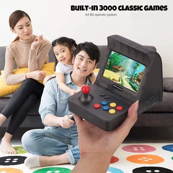 VKTECH 4.3 inch Dual-core Mini Retro Arcade Game Console Built-in 3000 Classic Games Big Rocker Family TV Video Game Player Gift
VKTECH 4.3 inch Dual-core Mini Retro Arcade Game Console Built-in 3000 Classic Games Big Rocker Family TV Video Game Player Gift