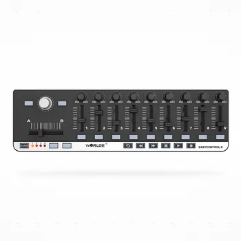 High Quality EasyControl. Mini USB 9 Portable midi keyboard 4 Programmable Memory Banks high quality usb
High Quality EasyControl. Mini USB 9 Portable midi keyboard 4 Programmable Memory Banks high quality usb
