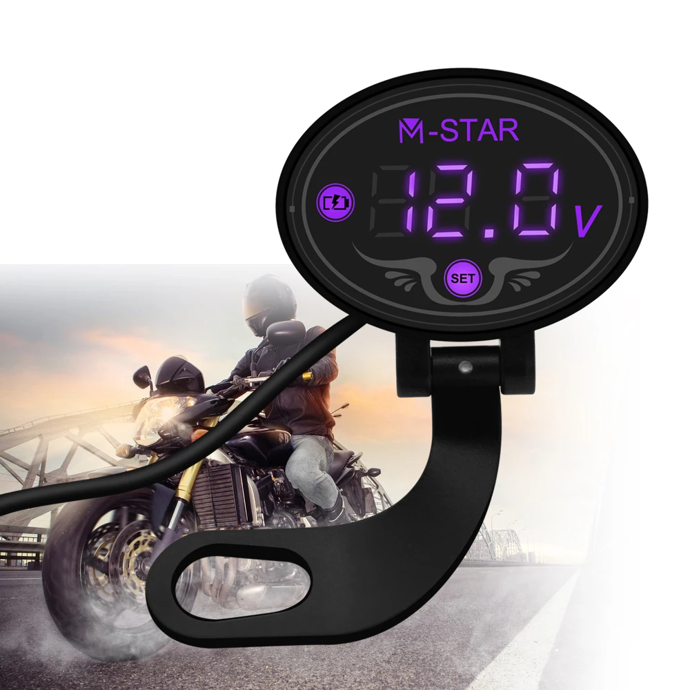 Waterproof Digital Motorcycle Voltmeter Meter Tester LED Display For Honda Hornet CB600 CB919 CBR600 F2 F3 F4 F4i NC700 S X
Waterproof Digital Motorcycle Voltmeter Meter Tester LED Display For Honda Hornet CB600 CB919 CBR600 F2 F3 F4 F4i NC700 S X