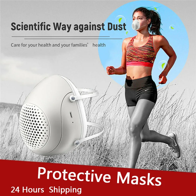 Dust Masks N95 FFP2 FFP3 PM2.5 Smart Electric Air Mask Activated Carbon With Filter Pollution Cycling Face Protect Mask
Dust Masks N95 FFP2 FFP3 PM2.5 Smart Electric Air Mask Activated Carbon With Filter Pollution Cycling Face Protect Mask