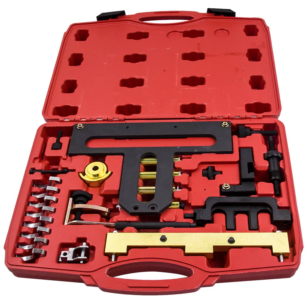 Engine Timing Seting Locking Tools Kit For BMW N42 N46 N46T E87–E90 1 3 5 Z4 X3 for B18 B20 316 316ti 318ti Camshaft Timing
Engine Timing Seting Locking Tools Kit For BMW N42 N46 N46T E87–E90 1 3 5 Z4 X3 for B18 B20 316 316ti 318ti Camshaft Timing
