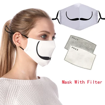 Daily Protenct Moustache Printing Reusable Protective PM2.5 Filter Mouth Mask Anti Dust Mask Windproof Adjustable Face Masks
Daily Protenct Moustache Printing Reusable Protective PM2.5 Filter Mouth Mask Anti Dust Mask Windproof Adjustable Face Masks