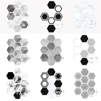 HOT SALE Creative hexagonal floor tiling, kitchen and bathroom DIY splicing, tile tiling and floor tiling 
HOT SALE Creative hexagonal floor tiling, kitchen and bathroom DIY splicing, tile tiling and floor tiling