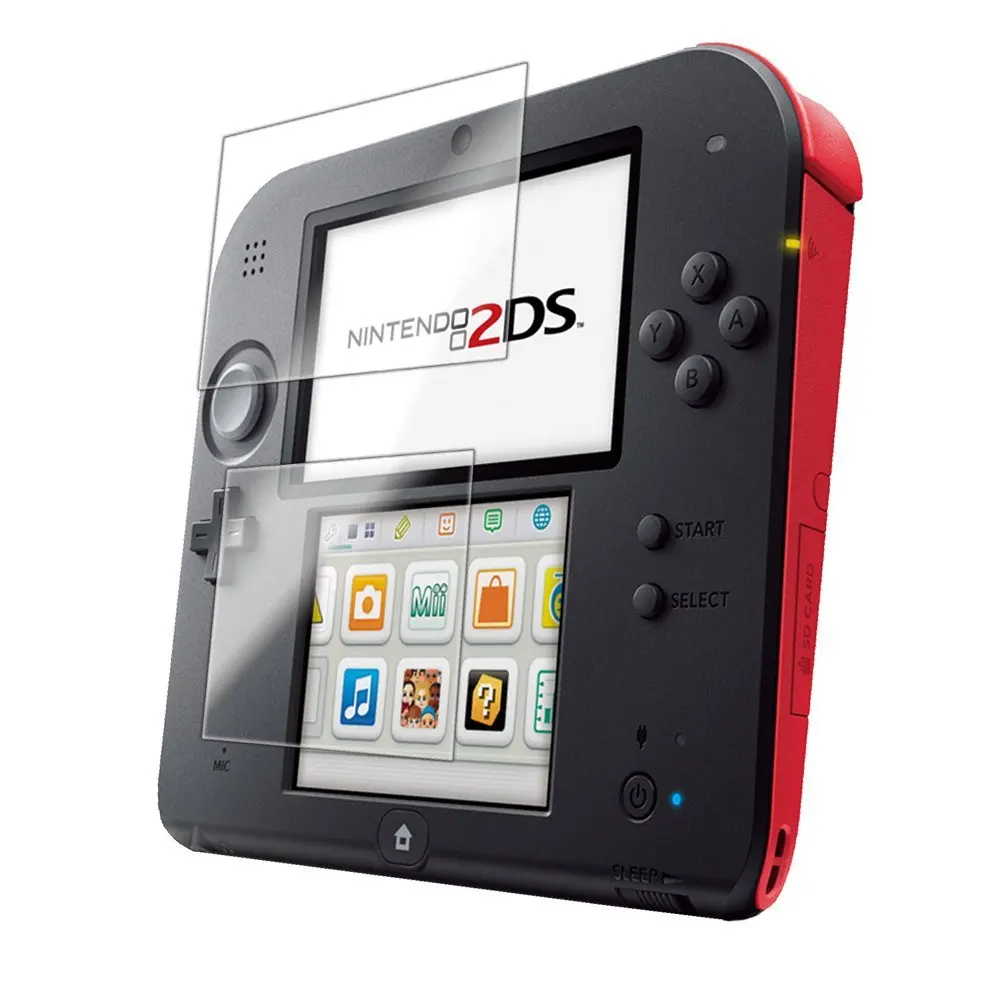 Transparent LCD Screen Protectors Guard Film Set For Nintendo 2DS Clear Touch Protect Protective Front + Back Seal Film For 2DS
Transparent LCD Screen Protectors Guard Film Set For Nintendo 2DS Clear Touch Protect Protective Front + Back Seal Film For 2DS