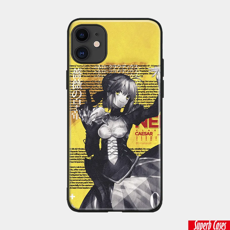 Чехол для телефона Nero Claudius Fate Extra последняя версия мягкий силиконовый чехол iPhone 6