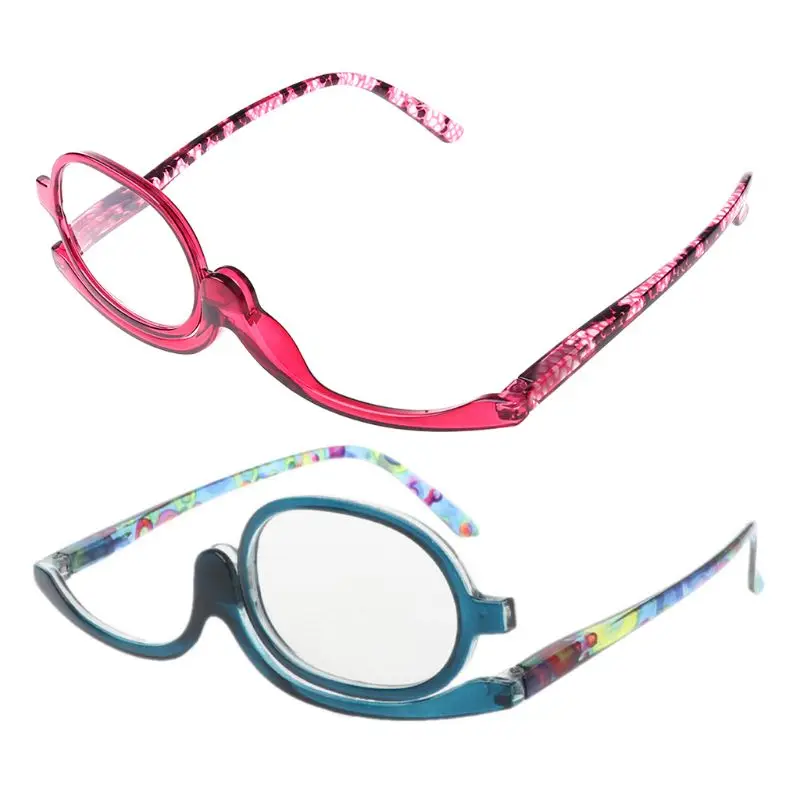 1PC Women Makeup Reading Glasses Rotatable Flip Make Up Eye Glasses Presbyopic +1.00 To +4.0
1PC Women Makeup Reading Glasses Rotatable Flip Make Up Eye Glasses Presbyopic +1.00 To +4.0