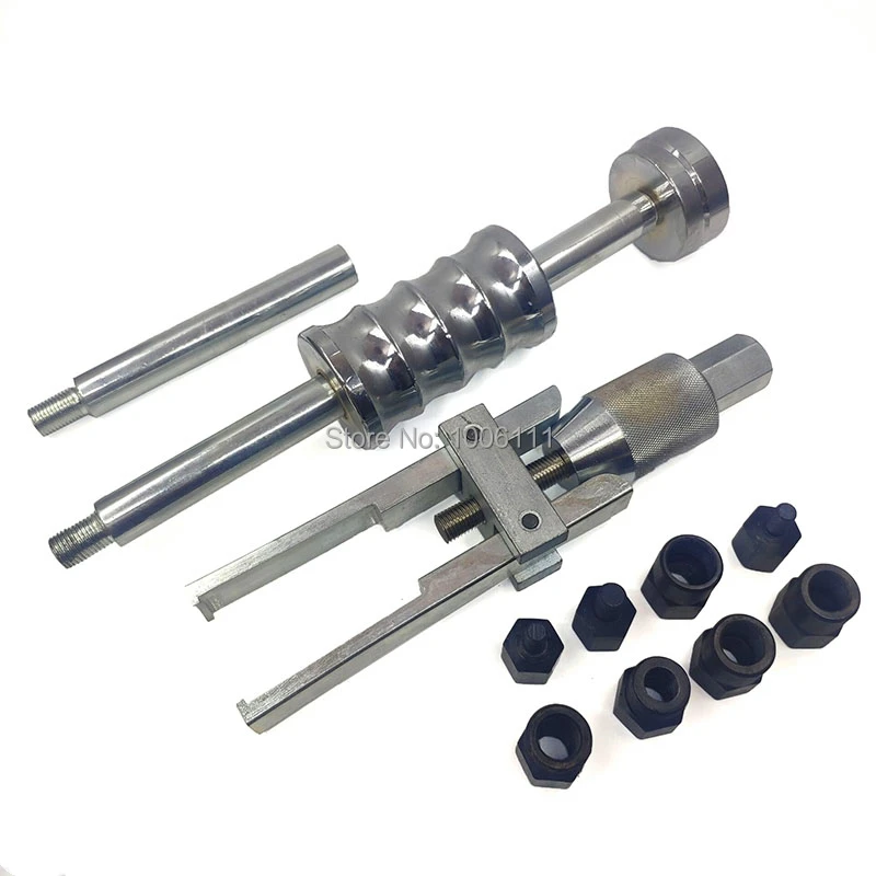 Diesel car truck common rail injector repair puller removal tool with slider hammer 8 connecting joints
Diesel car truck common rail injector repair puller removal tool with slider hammer 8 connecting joints