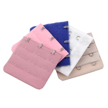 5 Pcs Lady 3 Rows Bra Back Bank Extenders Buckle Hook Khaki Dark Blue Pink
5 Pcs Lady 3 Rows Bra Back Bank Extenders Buckle Hook Khaki Dark Blue Pink