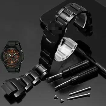 Stainless Steel Watch Band Unisex Sports Wrist Strap for Casio GW-3500B GW-3000B GW-2000 G-1000 Watch Accessories 1Set
Stainless Steel Watch Band Unisex Sports Wrist Strap for Casio GW-3500B GW-3000B GW-2000 G-1000 Watch Accessories 1Set