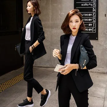 Fashion Designer Blazer Jacket 2020 Slim Women's Office Lady Double Breasted Casual Buttons plus size Black Blazer Formal S0275
Fashion Designer Blazer Jacket 2020 Slim Women's Office Lady Double Breasted Casual Buttons plus size Black Blazer Formal S0275