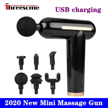 Mini Electric Massage Gun USB charging Deep Muscle Vibration Relief Pain Relax Fitness Equipment Noise Reduction Design Massager
Mini Electric Massage Gun USB charging Deep Muscle Vibration Relief Pain Relax Fitness Equipment Noise Reduction Design Massager