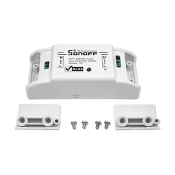 WiFi Smart Light Switch Universal Breaker Timer Smart Life APP Wireless Remote Control Works with Alexa Google Home
WiFi Smart Light Switch Universal Breaker Timer Smart Life APP Wireless Remote Control Works with Alexa Google Home