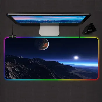 XGZ Wireless Charging Mouse Pad RGB Looking Up To The Moon LED Backlight Computer Notebook Office Keyboard Accessories Mouse Pad
XGZ Wireless Charging Mouse Pad RGB Looking Up To The Moon LED Backlight Computer Notebook Office Keyboard Accessories Mouse Pad