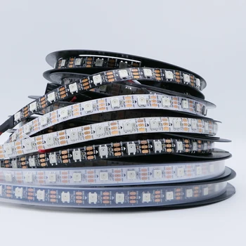 WS2812 WS2812B LED Strip 30/60/144 Pixels Individually Addressable Smart RGB LED Strip SMD 5050 DC5V
WS2812 WS2812B LED Strip 30/60/144 Pixels Individually Addressable Smart RGB LED Strip SMD 5050 DC5V