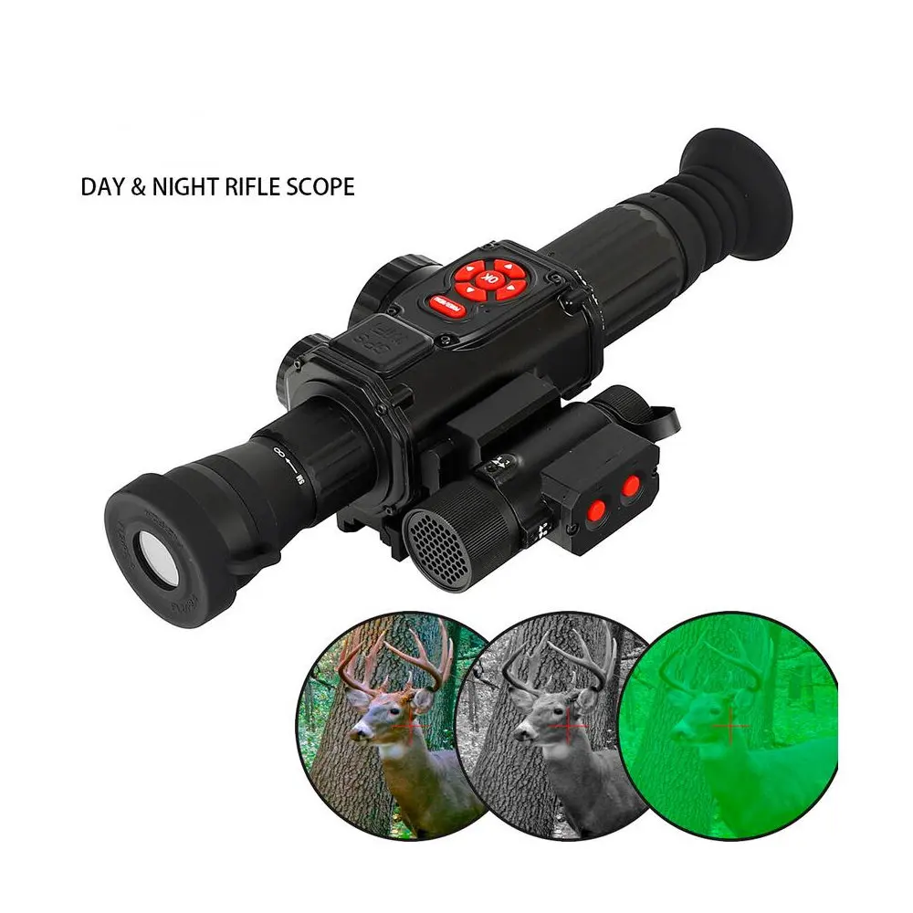 ohhunt Digital Night Vision Riflescope Video Recorder GPS WiFi Compass HDMI with IR Illuminator Day and Night use Hunting Scope
ohhunt Digital Night Vision Riflescope Video Recorder GPS WiFi Compass HDMI with IR Illuminator Day and Night use Hunting Scope