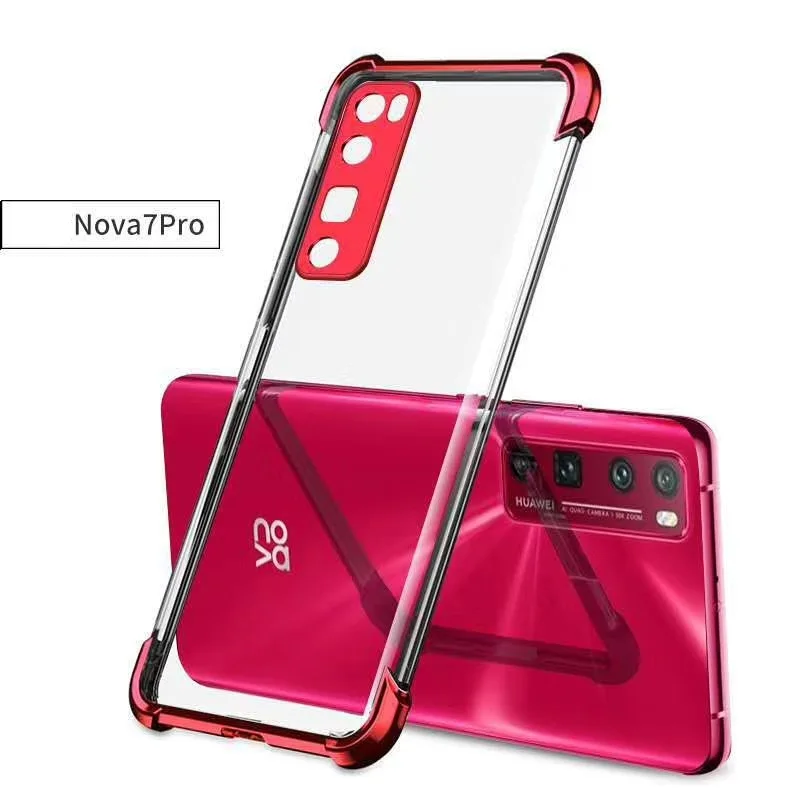 Чехол 360 градусов для Huawei Mate 30 20 Pro Honor V30 подушка безопасности противоударный