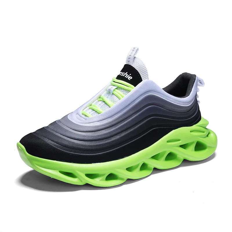 Blade Edge Old Shoes Men's Casual Sneakers Soft Bottom White Running Shoes Gradient Rainbow Shoes Sports Tide Men's Shoes
Blade Edge Old Shoes Men's Casual Sneakers Soft Bottom White Running Shoes Gradient Rainbow Shoes Sports Tide Men's Shoes
