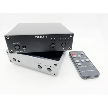 A2 HIFI Remote 2 Input 4 Output RCA HUB Audio Distributor Signal Selector Source Switcher Tone Volume For Stereo Amplifier Board
A2 HIFI Remote 2 Input 4 Output RCA HUB Audio Distributor Signal Selector Source Switcher Tone Volume For Stereo Amplifier Board