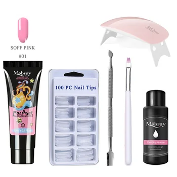 Drop Shipping Poly Gel Nail Kit With Lamp For Gel Extension UV Gel Nail Polish Builder Gel Tips Poly Extension Gel Kits Poly Gel
Drop Shipping Poly Gel Nail Kit With Lamp For Gel Extension UV Gel Nail Polish Builder Gel Tips Poly Extension Gel Kits Poly Gel