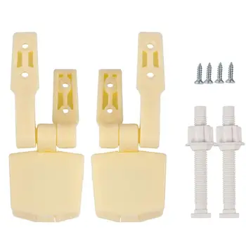 5 Sets Toilet Seat Hinge Fixing Durable Plastic Beige Nuts Hinge Bolts Screws for Bathroom Toilet Seat Home
5 Sets Toilet Seat Hinge Fixing Durable Plastic Beige Nuts Hinge Bolts Screws for Bathroom Toilet Seat Home