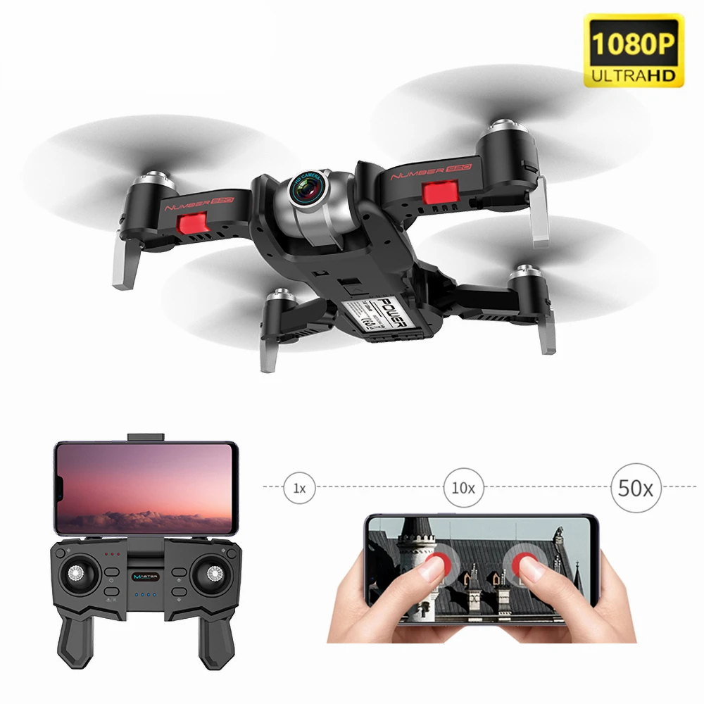 S20 RC Drone with Camera 1080P 2.4G Wifi FPV 50X Changeable Focal LengthTrajectory Flight Gesture Video Follow RC Quadcopter
S20 RC Drone with Camera 1080P 2.4G Wifi FPV 50X Changeable Focal LengthTrajectory Flight Gesture Video Follow RC Quadcopter
