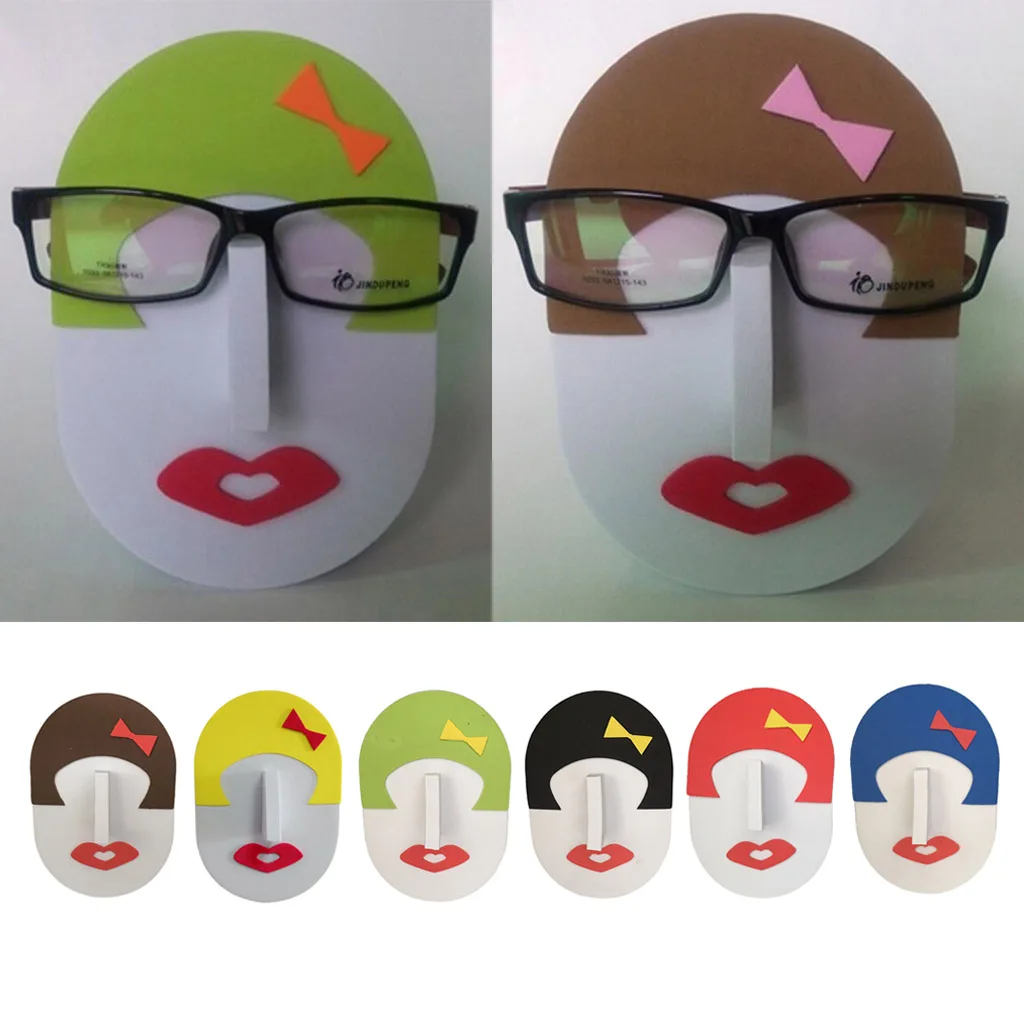 Sunglasses Display Tabletop Solid Eyewear Holder Eyeglass Creative Face Display Stand Rack
Sunglasses Display Tabletop Solid Eyewear Holder Eyeglass Creative Face Display Stand Rack
