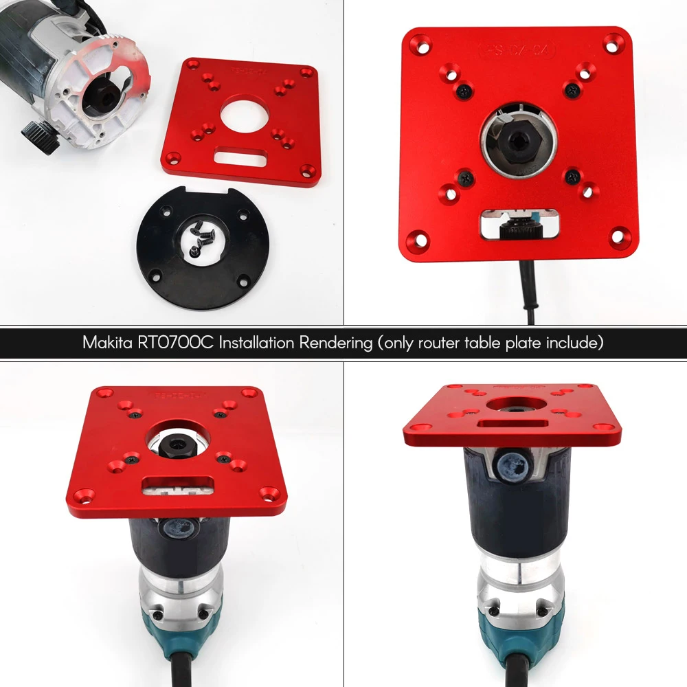 Hot New Aluminum Red Universal Trimming Machine Flip Board Router Table Insert Plate for Woodworking Benches Router Table Plate
Hot New Aluminum Red Universal Trimming Machine Flip Board Router Table Insert Plate for Woodworking Benches Router Table Plate