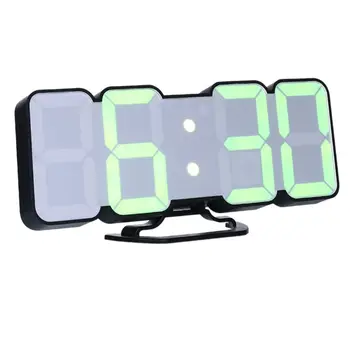 115 Color LED 3D Digital Desk Wall Clock 12/24h Thermometer Remote/Vioce Control
115 Color LED 3D Digital Desk Wall Clock 12/24h Thermometer Remote/Vioce Control
