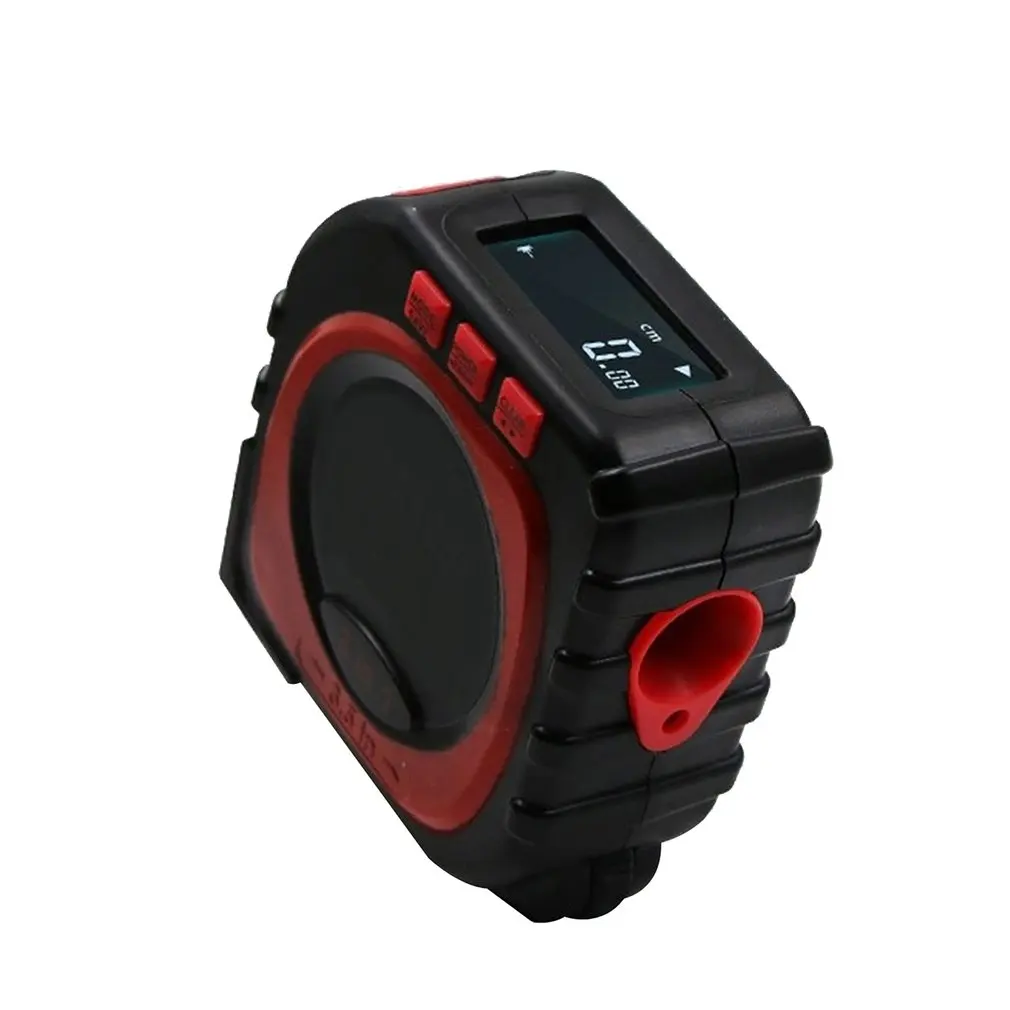3-in-1 Digital Multi-function Measure Tape Infrared Laser Distance Meter Measuring Tool Range Finder Roll Cord Mode Gauge Tool
3-in-1 Digital Multi-function Measure Tape Infrared Laser Distance Meter Measuring Tool Range Finder Roll Cord Mode Gauge Tool