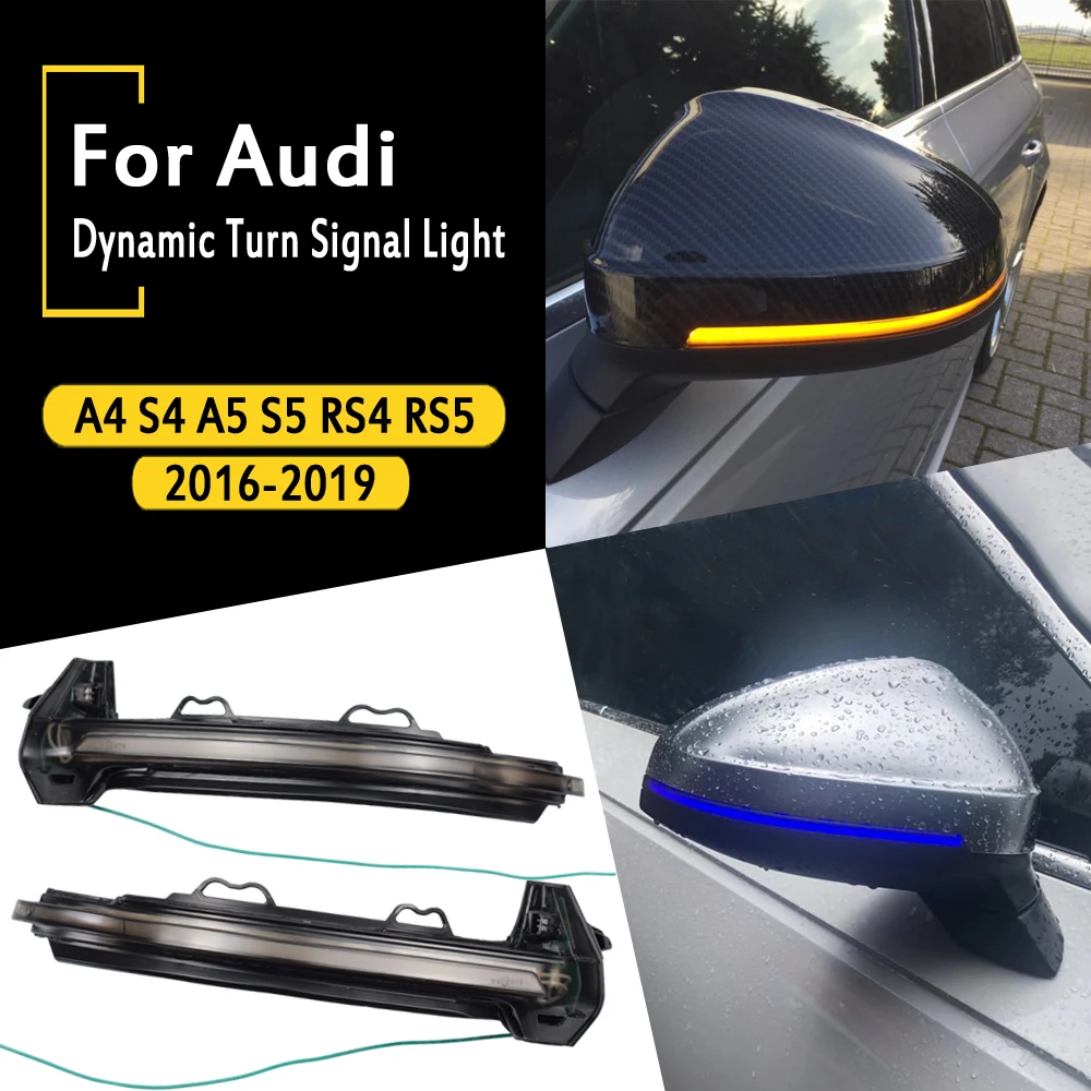 Flowing Water Blinker LED Dynamic Turn Signal Light For Audi A4 S4 B9 A5 S5 RS4 RS5 Side Mirror Flashing Indicator
Flowing Water Blinker LED Dynamic Turn Signal Light For Audi A4 S4 B9 A5 S5 RS4 RS5 Side Mirror Flashing Indicator