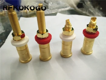 hi end Pure copper speaker plug socket hifi audio speaker connector amplifier terminal binding Post banana plug socket connector
hi end Pure copper speaker plug socket hifi audio speaker connector amplifier terminal binding Post banana plug socket connector