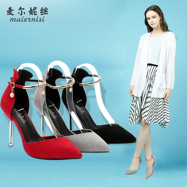 Fashion New Style WOMEN'S Shoes Maier Denise Pointed-Toe Soft Breathable Large Size High Heel Shoes
Fashion New Style WOMEN'S Shoes Maier Denise Pointed-Toe Soft Breathable Large Size High Heel Shoes