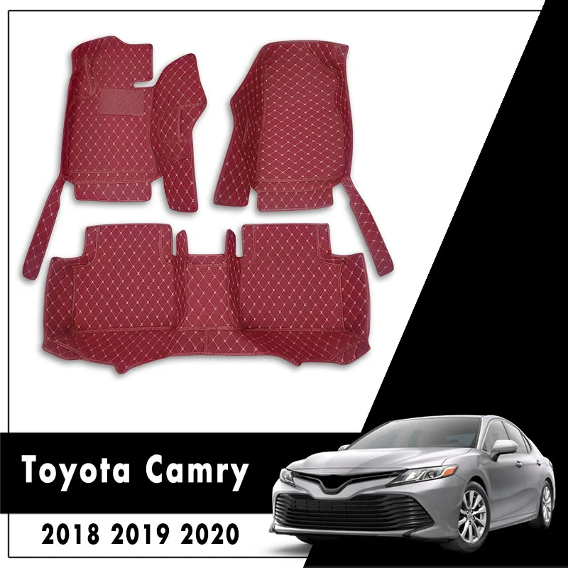 Автомобильные коврики для Toyota Camry 8th XV70 2018 2019 2020 под заказ накладки ног